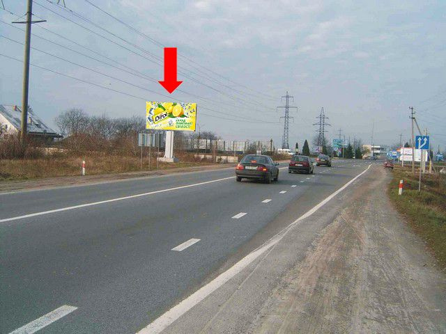 Щит 6x3,  выезд из города в сторону Ужгорода, возле предприятия "Мукатекс"
