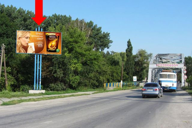 Щит 6x3,  Шевченка ул., мост, возле парка