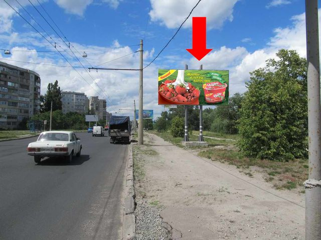 Щит 6x3,  Героев Крут ул. (бывш. Черепина ул.) / Сирко ул. (бывш. Кортченко ул.), 2, возле супермаркета "Экомаркет"