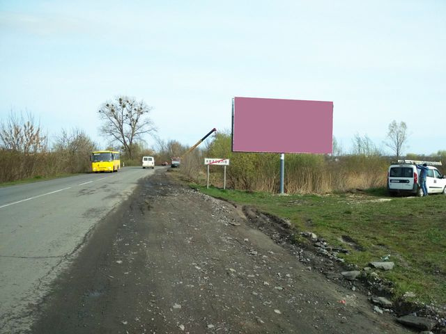 Щит 6x3,  Трасса Киев-Чоп (М-06), пгт Квасилов, выезд на трассу