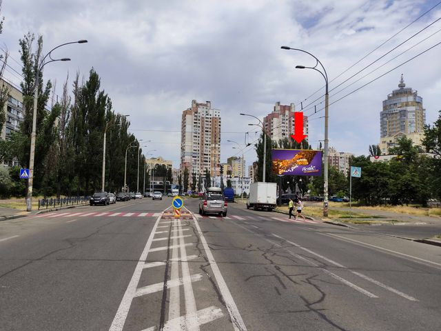 Щит 6x3,  Малиновского ул., 38 - Героев Сталинграда пр., в сторону пр. Героев Сталинграда