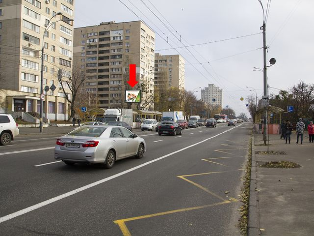 Беклайт 3.14x2.3,  Лобановского пр. (бывш. Краснозвездный пр.), 37 - ул. Алексеевская, в сторону Демеевской пл.