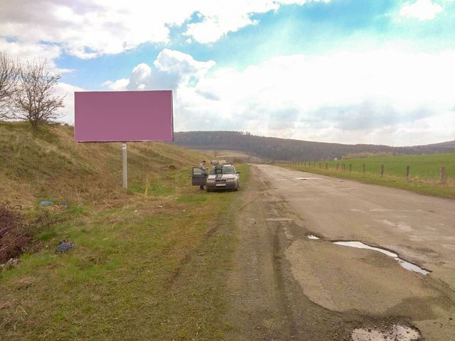Щит 6x3,  выезд на Козову