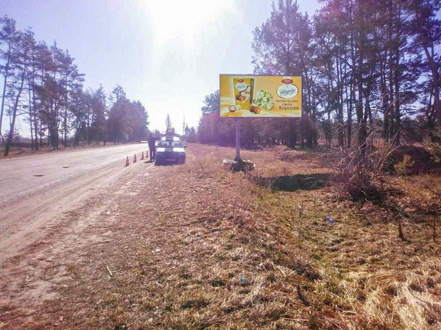 Щит 6x3,  п. Катюжанка, выезд из города в сторону Феневичи