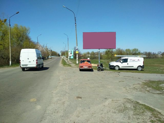 Щит 6x3,  пгт Степань, въезд со стороны Ровно