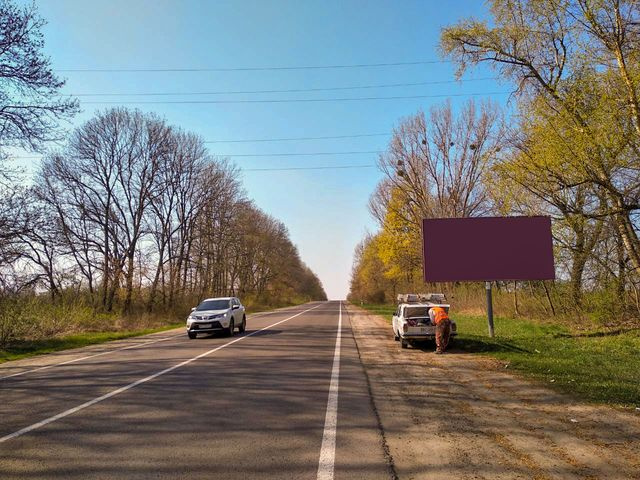 Щит 6x3,  пгт Куликов, со стороны Львова