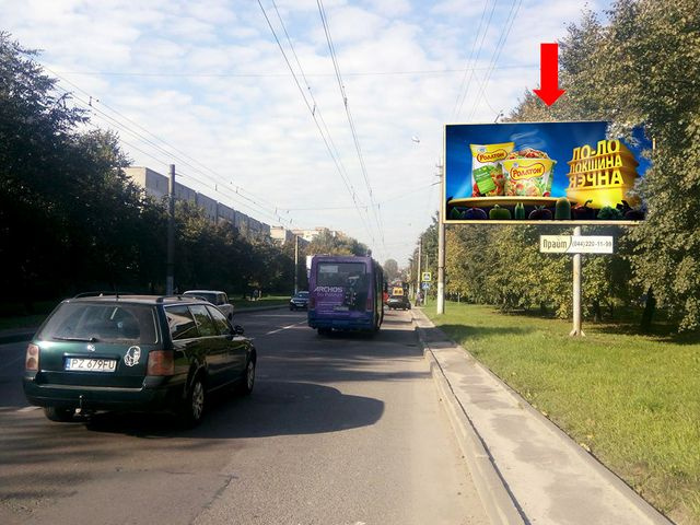 Щит 6x3,  Мазепы ул., 19, супермаркет "Вопак"