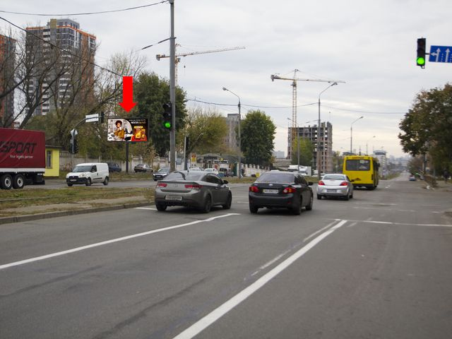 Щит 6x3,  Автозаводская ул., 89а - пер. Автозаводской, на светофоре, в сторону ул. Луговая, центра