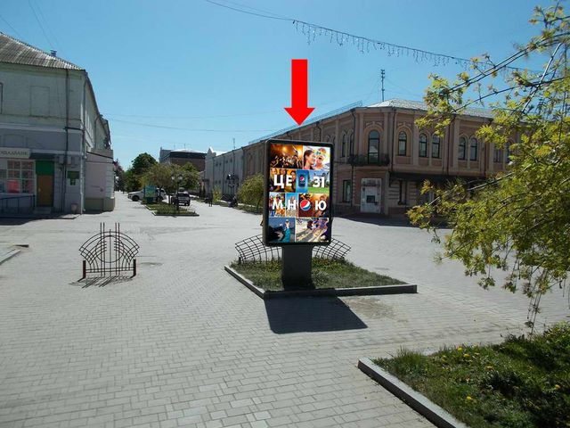 Сітілайт 1.2x1.8,  Воскресенская ул. (бывш. Фрунзе ул.), 12 / Терезова ул.