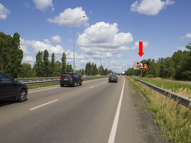 Щит 6x3,  Богатырская ул., в сторону Вышгорода