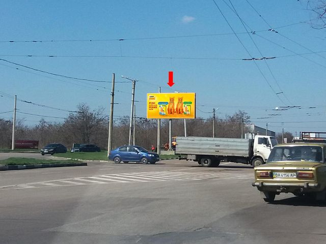 Щит 6x3,  Тельнова ул. (бывш. Правды пр.) / Мурманская ул., возле АЗС "Альянс"