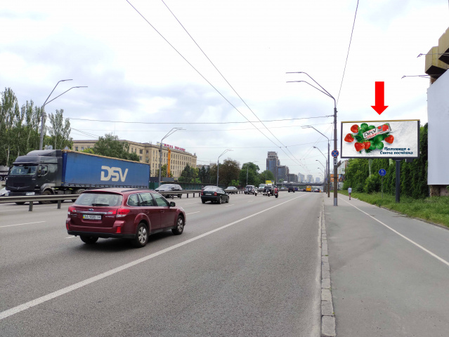 Цифрова панель 6x3,  Перемоги пр., 49/2, завод "Більшовик" - навпроти Танка, ст.м."Шулявська", в центр