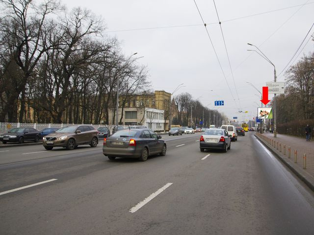 Цифрова панель 3.14x2.3,  Воздухофлотский пр. 30, напротив, в сторону пл. Соломенской , (ролик 10 сек, 1 выход/1,5 минуты)