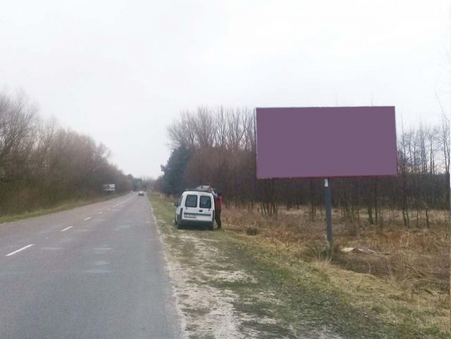 Щит 6x3,  пгт Шацк, в сторону пгт Гоща