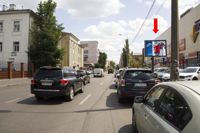 Скролл 3.14x2.3,  Константиновская ул., 71, возле ТЦ "Шоколад", "АТБ", в центр