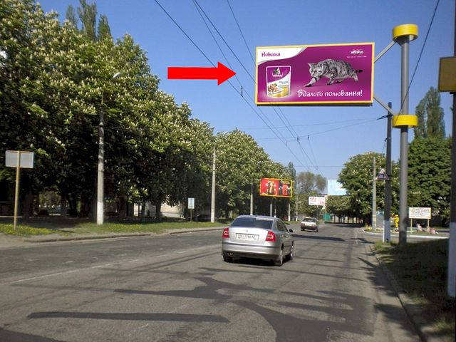 Щит 6x3,  Пугачева ул.  (бывш. Московская ул.), 7, возле АЗС