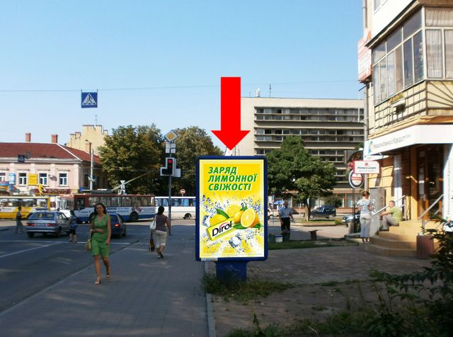 Сітілайт 1.2x1.8,  Мельника ул. / Независимости ул.