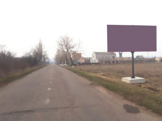 Щит 6x3,  пгт Ольшанка, со стороны Добровеличковки