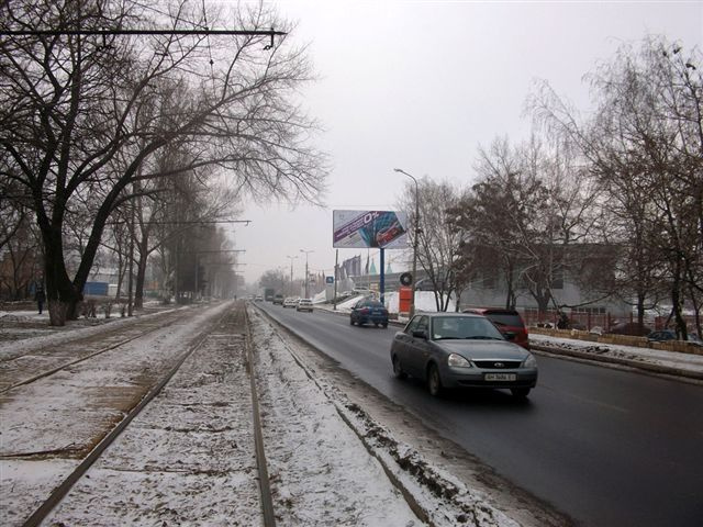 Скролл 3.14x2.3,  Лобановского пр. (бывш. Краснозвездный пр.), 115, возле АЗС "Укрнафта", в сторону Севастопольская пл.