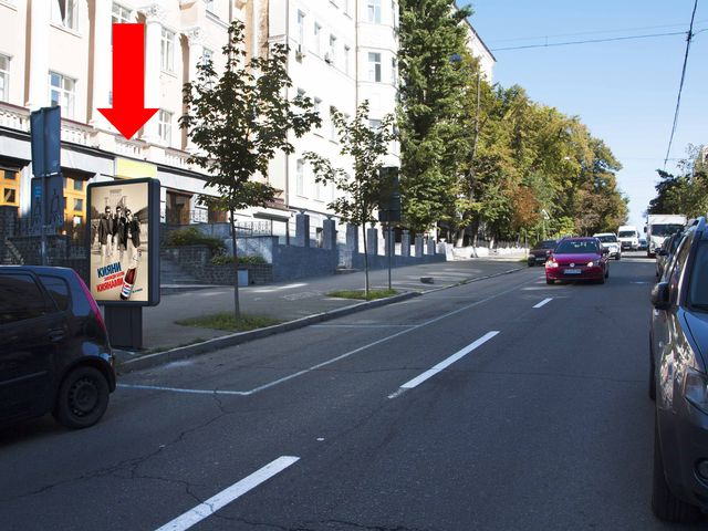 Сітілайт 1.2x1.8,  Владимирская ул., 70, Университет Пищевых Технологий, в сторону ул. Толстого