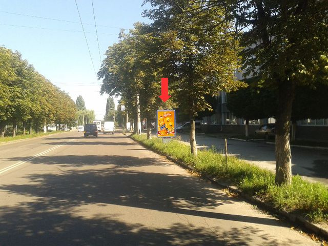 Сітілайт 1.2x1.8,  Витрука ул., 9В, возле супермаркетов "Олди","Эльдорадо" и "Фуршет"
