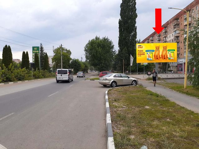 Щит 6x3,  Капушанская ул., 159 / ул. Бабьяка, напротив АЗС WOG, в центр