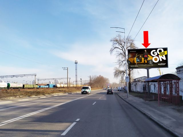 Щит 6x3, Электриков ул., 12, напротив, в сторону ул. Набережно-Рыбальской Щит 6x3, Электриков ул., 12, напротив, в сторону ул. Набережно-Рыбальской