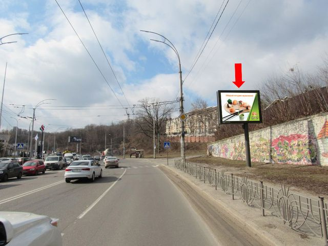 Скролл 3.14x2.3,  Протасов Яр ул. / пер. Докучаевский, в сторону ул. Соломенской