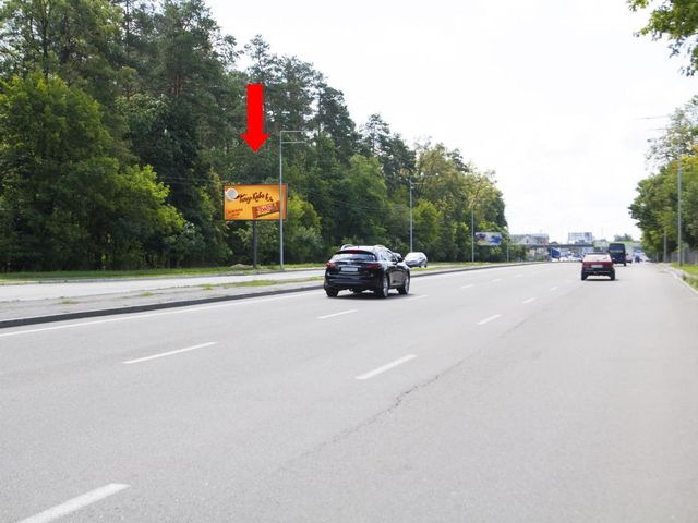 Щит 6x3,  Городская ул., возле АЗС "ANP", в сторону ТРЦ "Лавина", супермаркетов "Ашан", "Эпицентр"