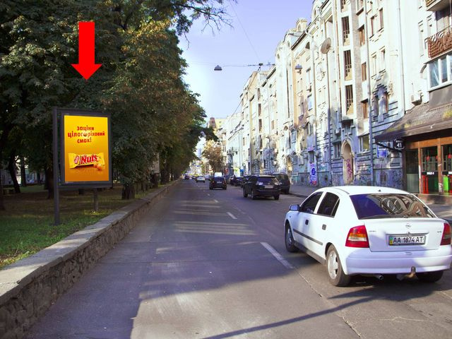 Скролл 1.2x1.8,  Нижний Вал ул., 41/27 - ул. Волошская, на светофоре, в сторону ст.м. "Контрактовая пл."