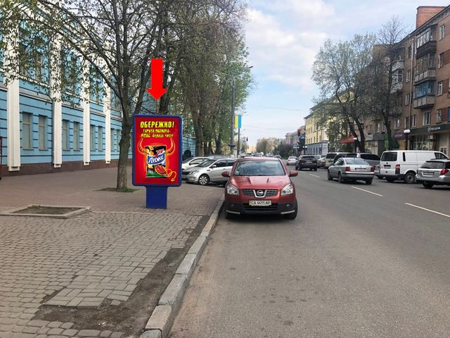 Сітілайт 1.2x1.8,  Крещатик ул., возле Укрсоцбанка, в сторону ТРЦ "Крещатик-сити"