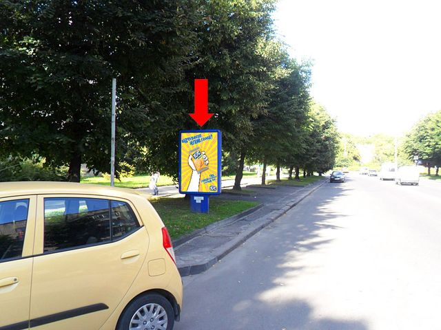 Сітілайт 1.2x1.8,  Мицкевича ул., 1, возле гостиницы "Мир"