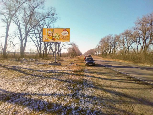 Щит 6x3,  пгт Дымер, въезд в город со стороны Катюжанки