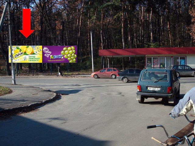 Щит 6x3,  Тимирязева ул., возле автобусной остановки