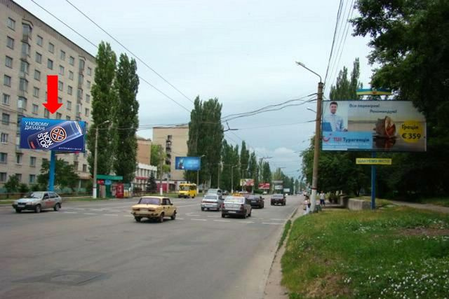 Щит 6x3,  Полтавская ул., 73, возле супермаркета "АТБ"