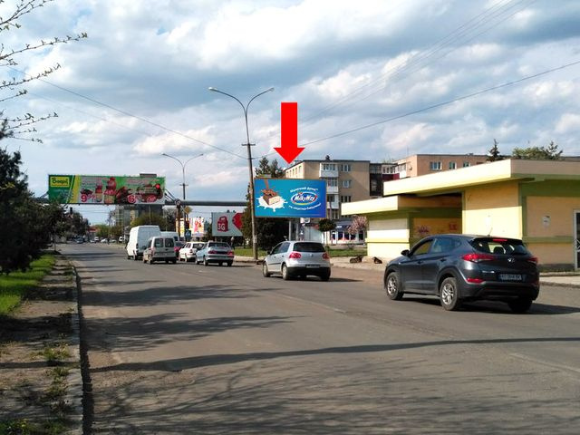 Щит 6x3,  Грушевского ул., 29 / ул. Заньковецкой, в сторону ул. Купушанской