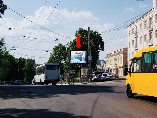 Скролл 3.14x2.3,  Покровская пл. / ул. Козацкий вал, гостиница "Украина", центр