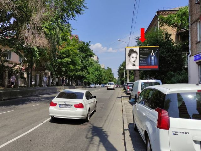 Щит 3.14x2.3,  Головко ул, 27 - пр. Лобановского, в сторону ул. Соломенской