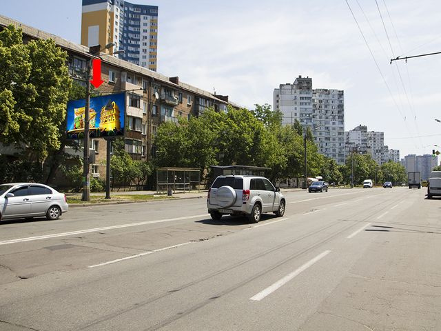 Щит 6x3,  Свободы пр., 8/28 - ул. Межевая, в сторону пр. Правды