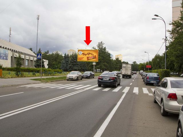 Щит 6x3,  Жмаченка ул., 7, в сторону Дарницкий бул.