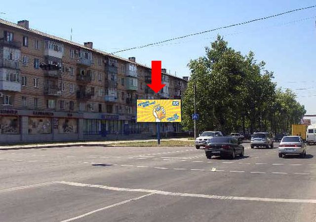 Щит 6x3,  Хмельницкого пр., 89, магазин "Стройлидер"