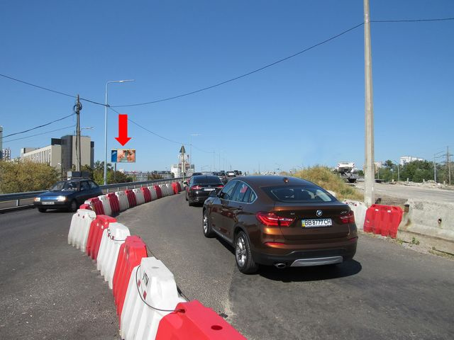 Щит 6x3, Бандеры пр., 16Б - ул. Богатырская, мост, заезд с пр. Бандеры в сторону Оболони Щит 6x3, Бандеры пр., 16Б - ул. Богатырская, мост, заезд с пр. Бандеры в сторону Оболони