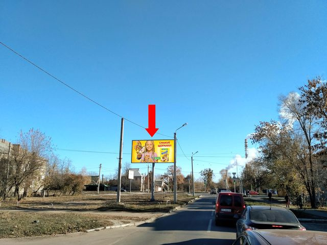 Щит 6x3,  Камышева ул. - пр. Льва Ландау, на светофоре