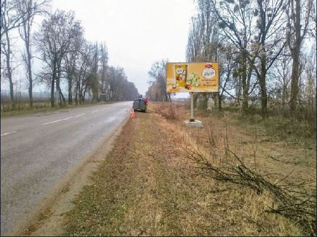 Щит 6x3,  въезд в город со стороны Ржищева