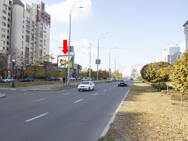 Беклайт 3.14x2.3,  Тимошенко ул. 18, в сторону ст. м. "Минская"
