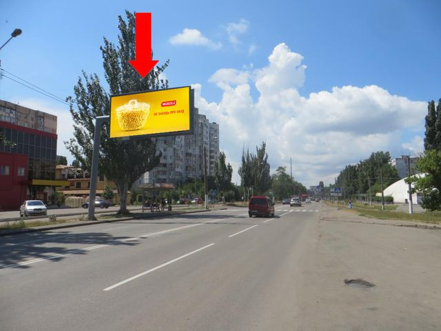 Щит 6x3,  Добровольского пр., 122/1, в центр
