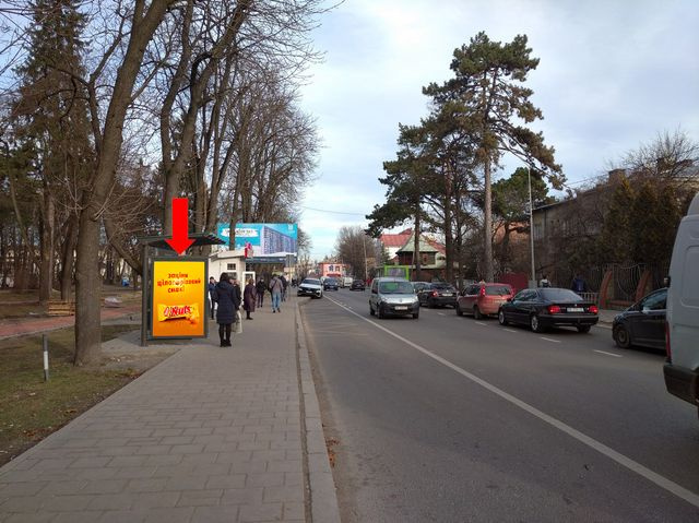 Сітілайт 1.2x1.8,  Пасечная ул., 11, напротив (ост. "Пасечная"), в сторону ул. Лычаковской