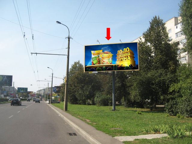 Щит 6x3,  Соборности пр., 6, возле супермаркета "Наш край"