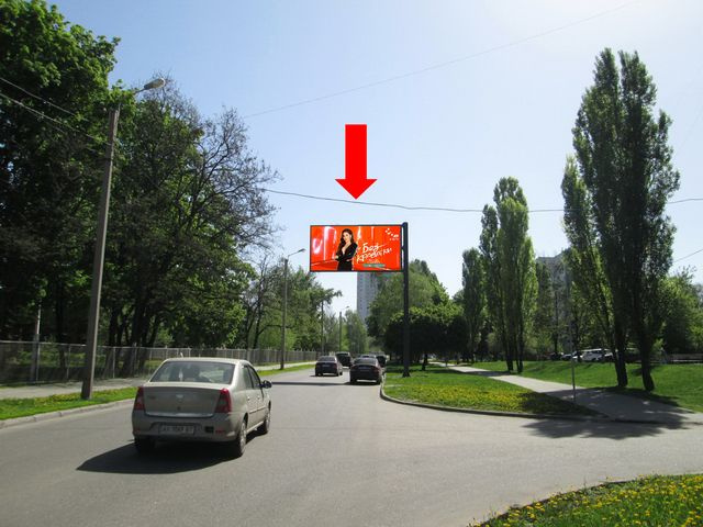 Щит 6x3, Олимпийская ул. / Ландау пр. (бывш. 50 лет СССР пр.), в сторону пр. Григоренко Щит 6x3, Олимпийская ул. / Ландау пр. (бывш. 50 лет СССР пр.), в сторону пр. Григоренко