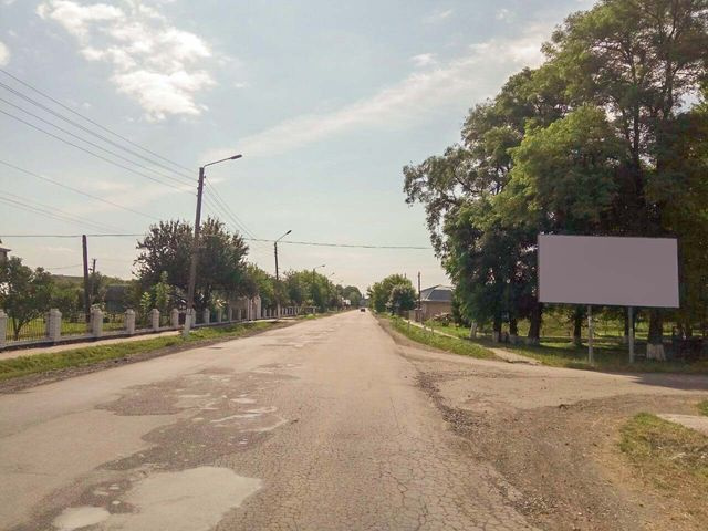 Щит 6x3,  пгт Заболотов, Хмельницкого ул.